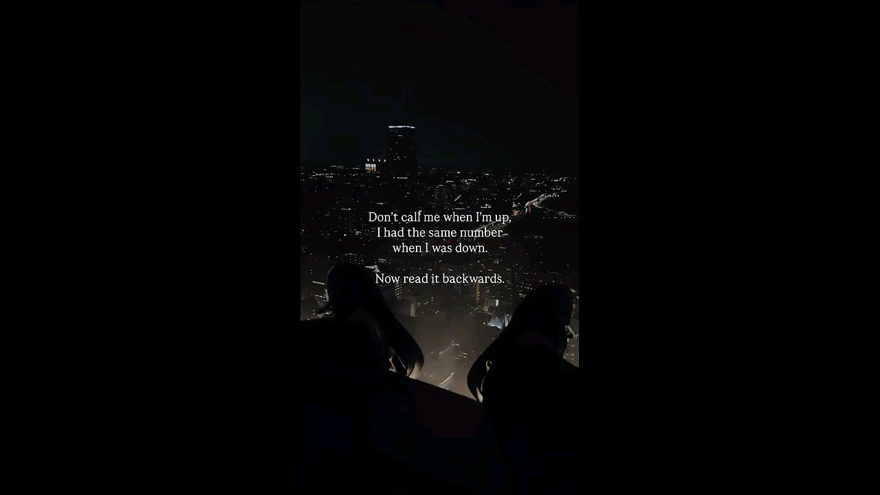 NOW READ IT BACKWARDS