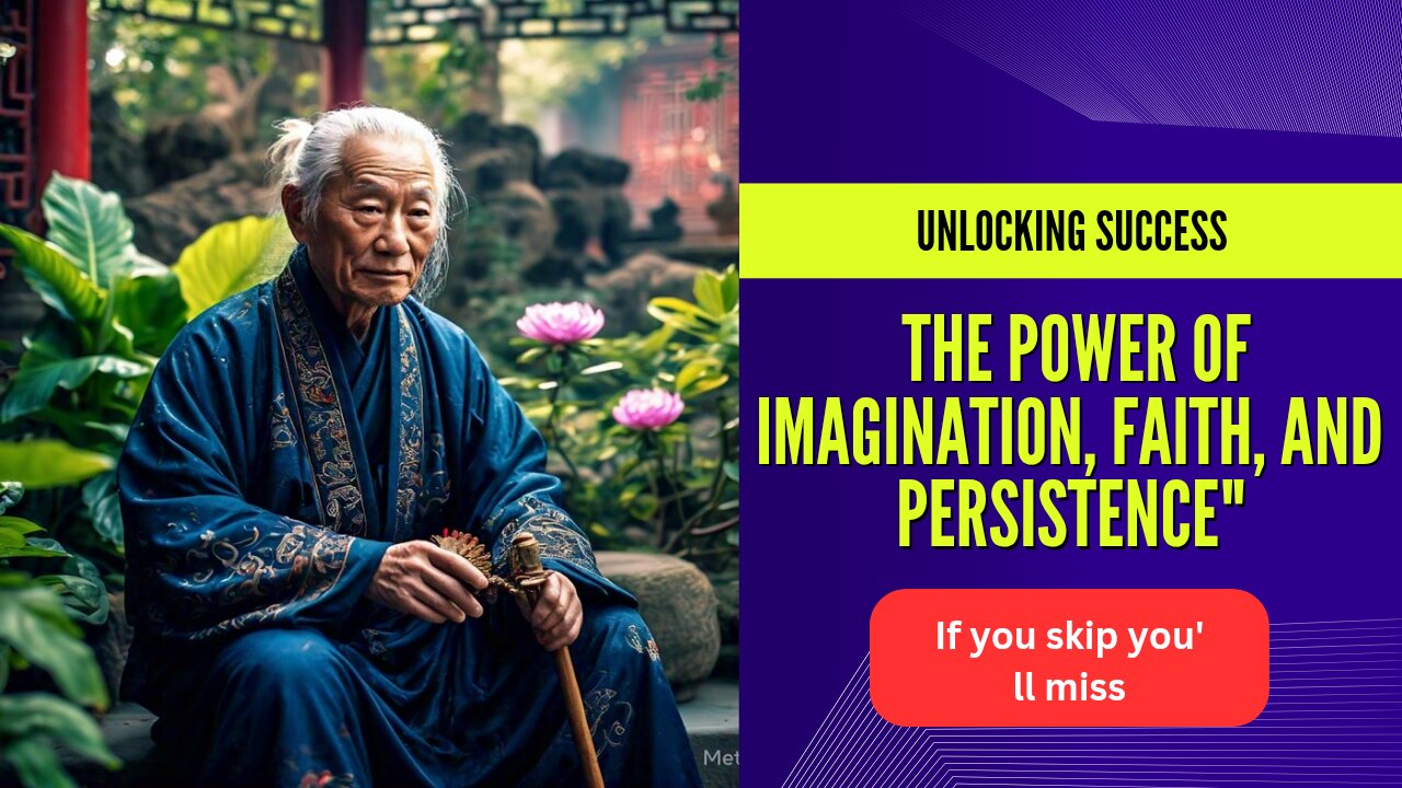 Unlocking Success: The Power of Imagination, Faith, and Persistence"