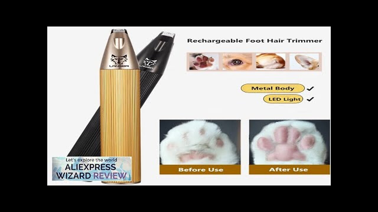 Dog Foot Hair Clipper Machine Dog Hair Clippers Grooming Dog Review