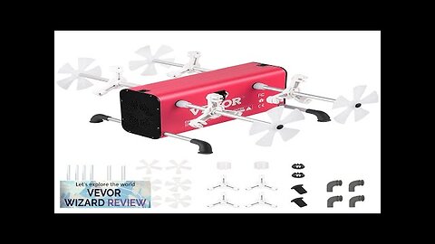 VEVOR 4 Cup Turner 2 Speeds Multiple Tumbler Spinner Rotator Machine Kit Review