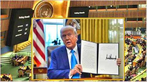 President Trump Signs Executive Order to Withdraw US from UN Human Rights Council + UNESCO + UNRWA