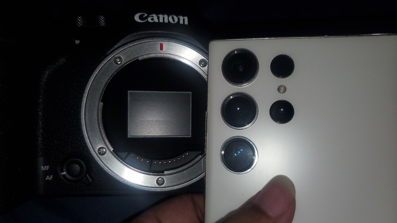 Canon R7 vs S23 ultra camera