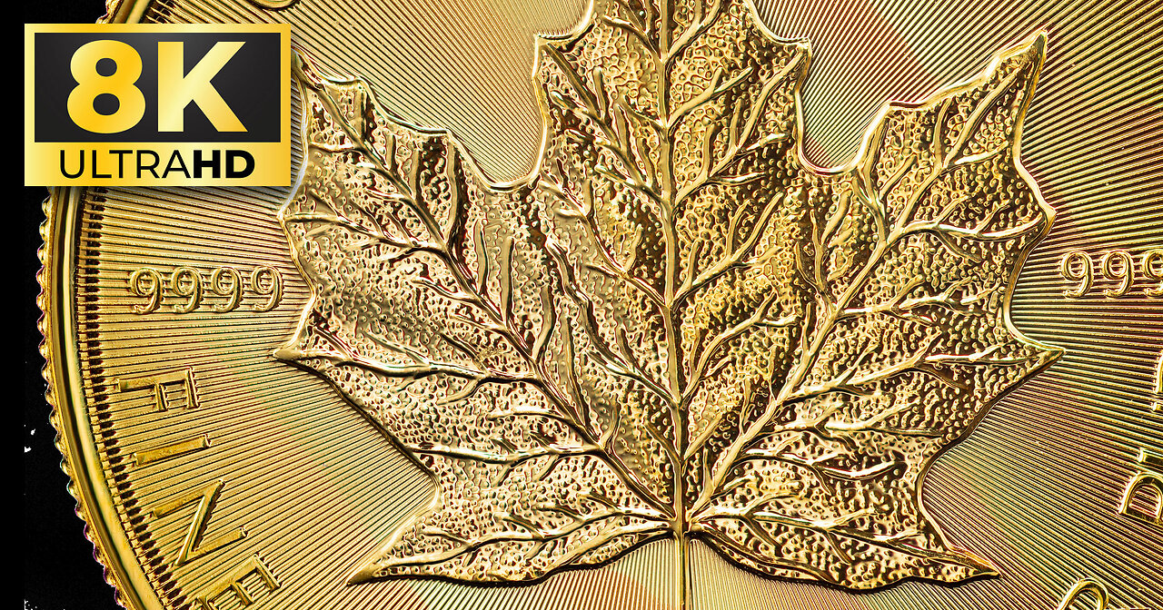 2025 Gold & Silver Maple Leaf Coins in MIND-BLOWING 8K DETAIL