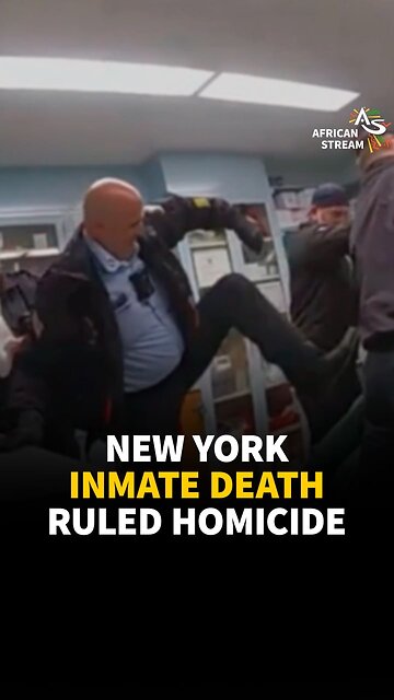 NEW YORK INMATE DEATH RULED HOMICIDE