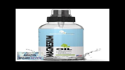 Magnesium Oil Spray 8oz Size Extra Strength 100% Pure Review