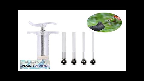 1Pc Baby Bird Feeding Syringe Parrot Baby Pigeon Manual Feeding Silicone Feeding Review