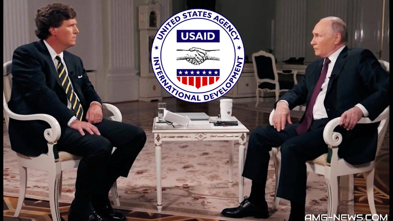 WYBUCHOWE! Putin demaskuje USAID w wywiadzie z Tuckerem Carlsonem – ...