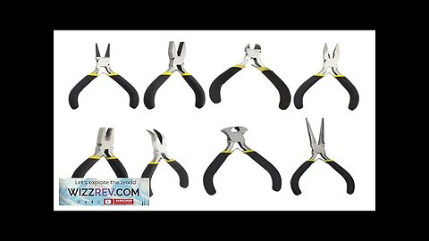 8PCS Mini Pliers Tools Kit High-Quality Metal Durable Portable Lightweight For Jewelry Review