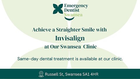 ✨ Get a Straighter Smile with Invisalign in Swansea!