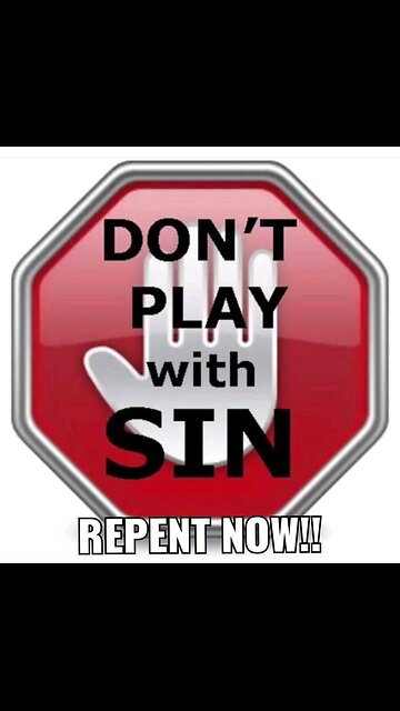 Stop sin!