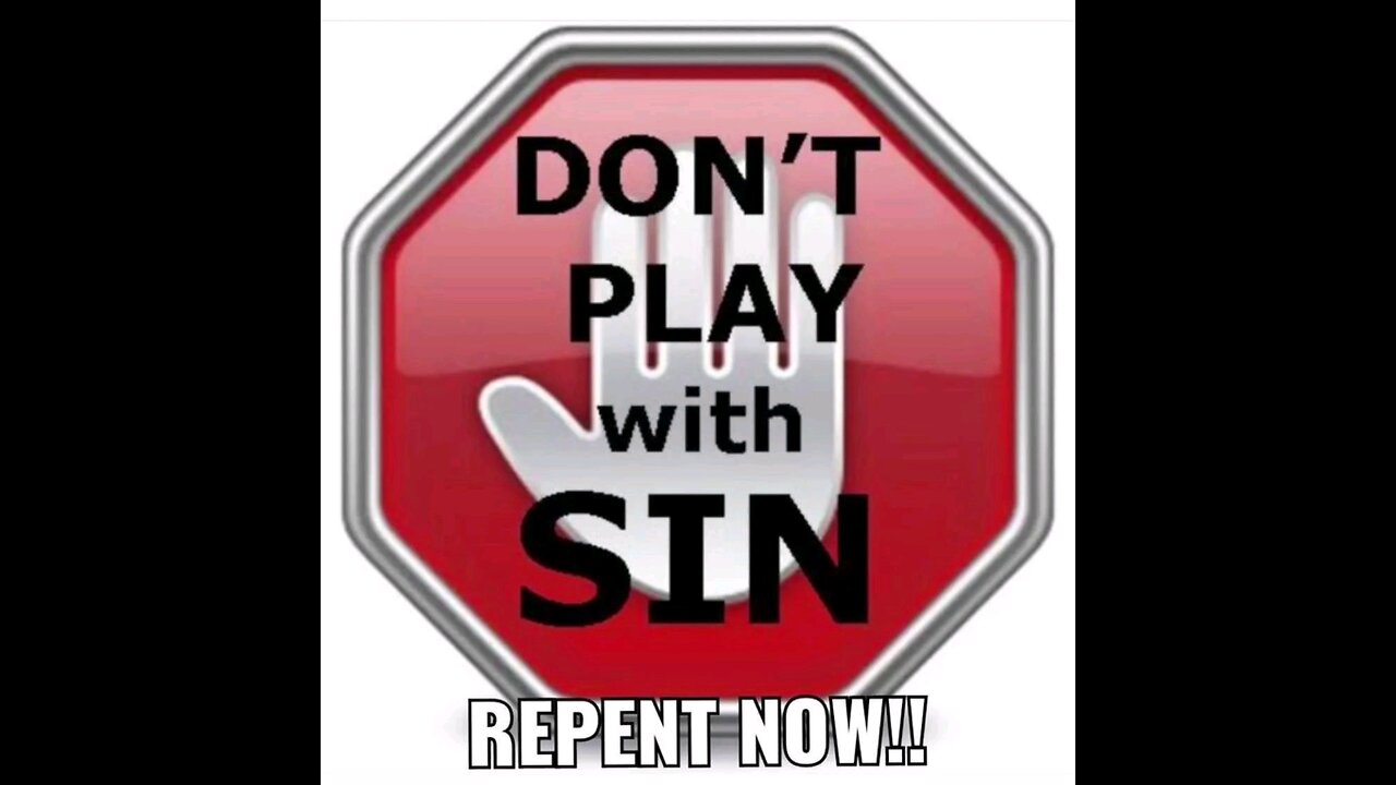 Stop sin!