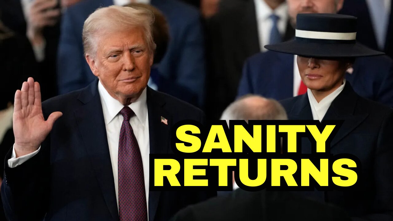 "Only Two Genders" TRUMP Returns SANITY To White House