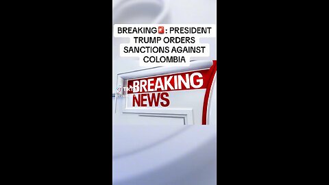 Sanctions On Columbia