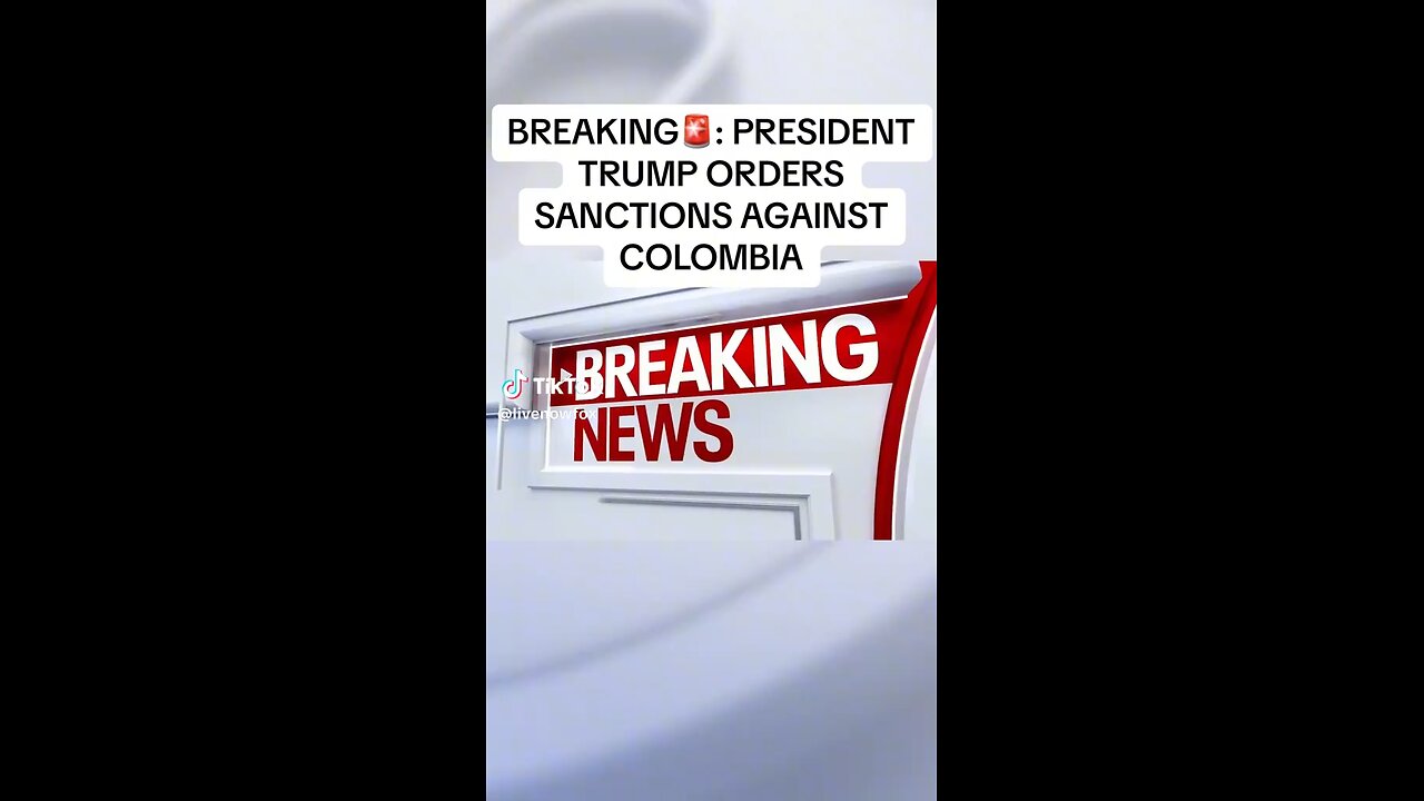 Sanctions On Columbia