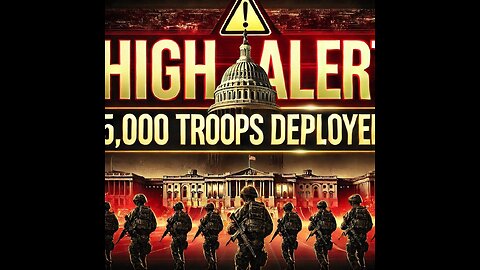 Washington D.C. on HIGH ALERT as 5,000 TROOPS DEPLOYED for 60th Presidential Inauguration!