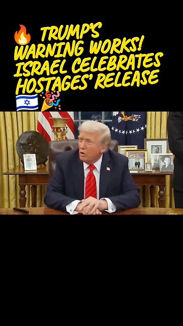 Breaking: Hostages Released After Trump’s & Netanyahu Warning! #shorts #viral #hostagerelease