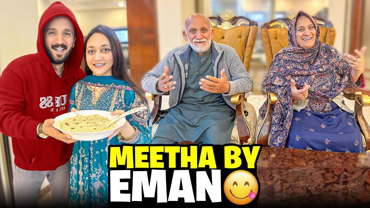 Emaan made Kheer for the First Time😋AMMA BABA got surprised😱