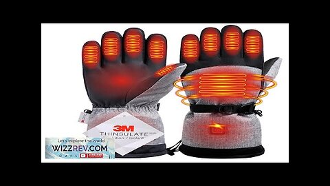 Winter Gloves 3M Cotton Heating Hand Warmer Electric Thermal Gloves Waterproof Snowboard Review