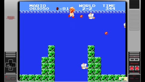 Super Mario Bros. (NES) - World 2-2