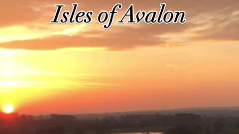 Sunrise in the Sacred Isles of Avalon