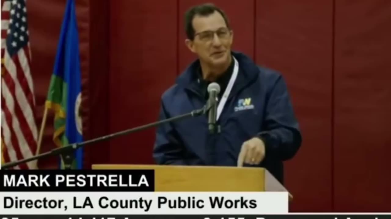 California fires. What did he say?
