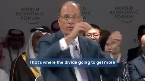 BlackRock CEO explains how the real goal of depopulation is...