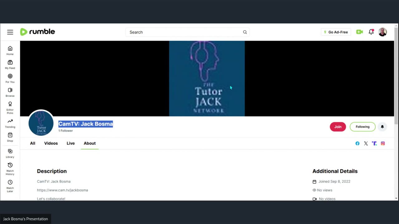 CamTV: Jack Bosma