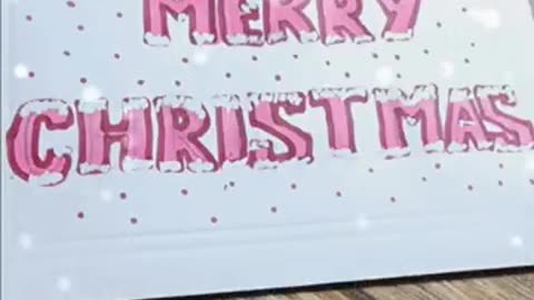 How to write Merry Christmas in Style