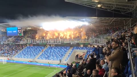 FK Slovan Bratislava vs FC Basel (splendid atmosphere) (Europa Conference League)
