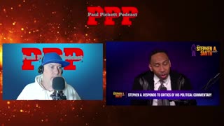 Stephen A Smith reacts to be called out by Liberals & Conservatives