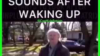 What listening to the News is like after waking up