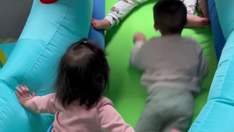 C&Z bounce house - defying gravity