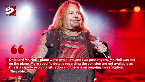 Vince Neil's jet has crashed with a parked plane, leaving one person dead