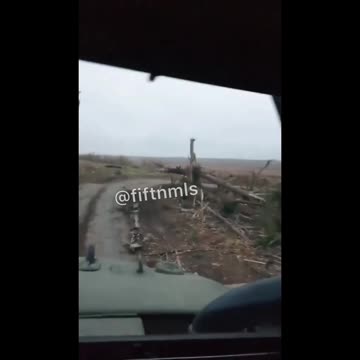 crests are filming another road of death near some old woman's village