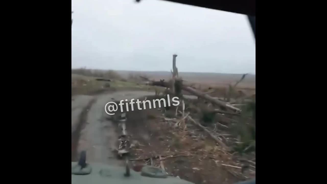 crests are filming another road of death near some old woman's village