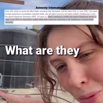 🇵🇸 This is WHY Palestinians don't have water. The media will never show you this.