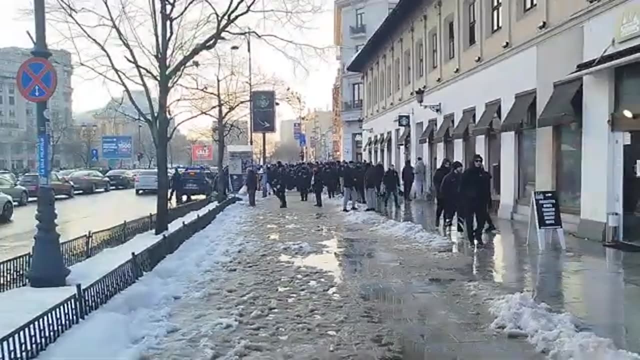 FCSB vs PAOK. High risk match in Bucharest. PAOK Hooligans going to the stadium ⚽ 🦅 ⚪⚫ 🏳️🏴 📢 🍺 🏴‍☠️