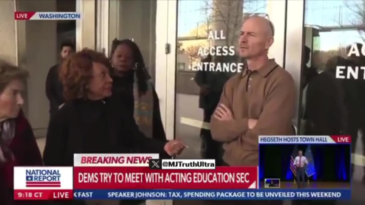 Democrats have been locked out of the Department of Education Lol