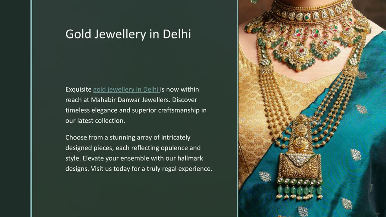 Gold Jewellery in Delhi