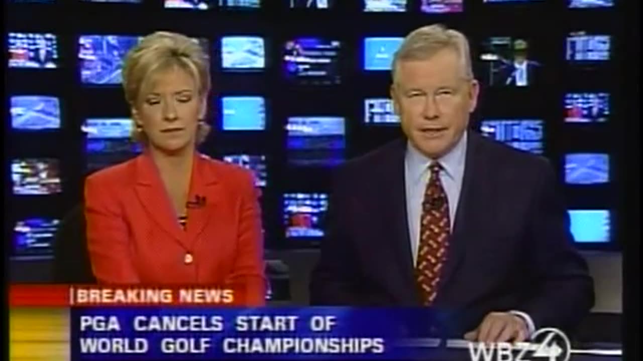 911 UPN CBS News Coverage WSBK Boston September 11, 2001 515 to 530 pm