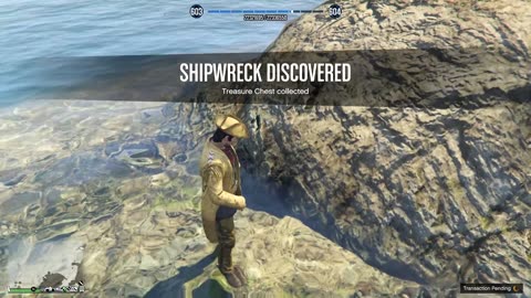 Shipwreck Location July 7, 2022