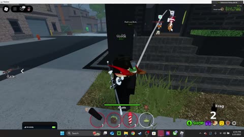 Gio messing around in the large black house in Roblox Ohio (Short clips EP 02)