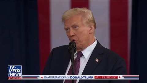 The greatest moment of President Trump's Inaugural Address