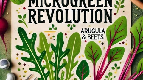 DIY Microgreen Revolution. Arugula and Beets Edition (Part Two)