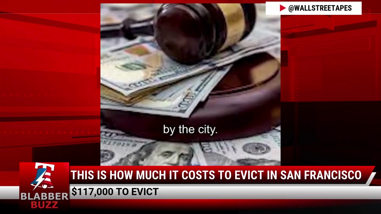 This Is How Much It Costs To Evict In San Francisco