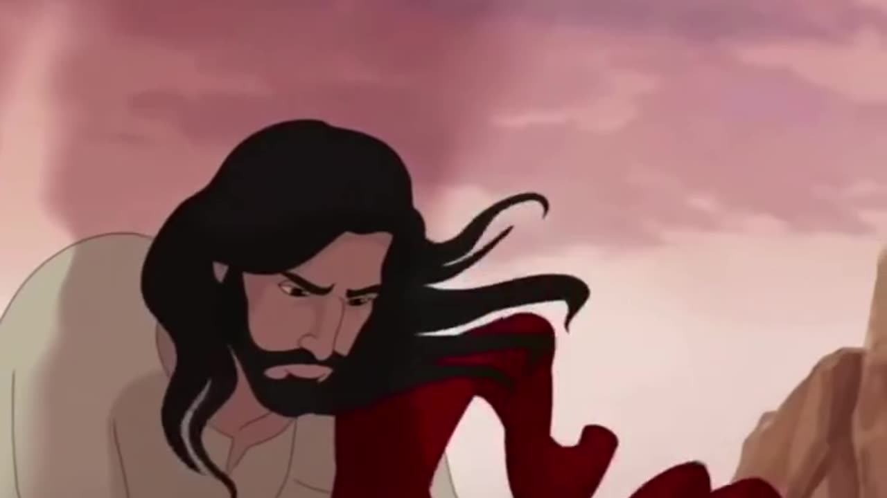 Jesus in the desert