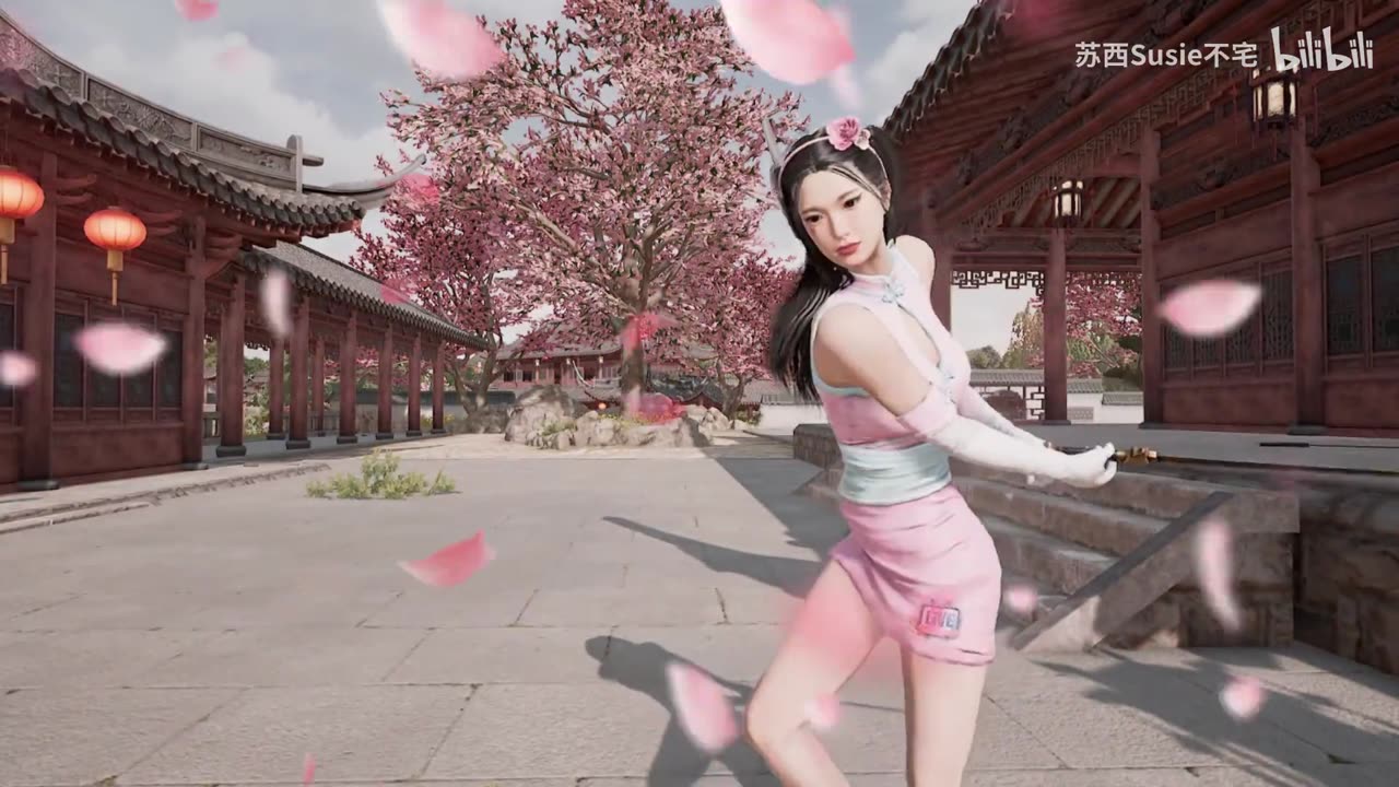 PUBG Peach Blossom Temple Peach Blossom Fairy