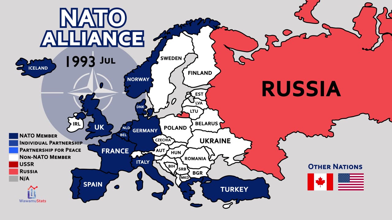 Nato expansion since 1949