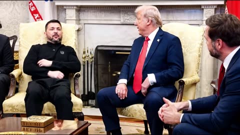 Zelensky was a Bit Squirrelly at the White House