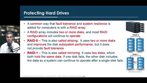 213 - Domain 7 - 710 Implement Recovery Strategies and Protecting Harddisks